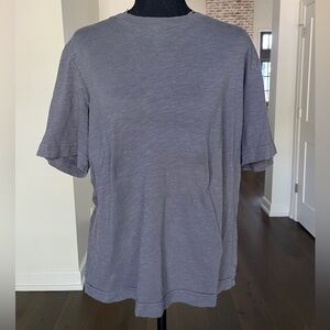 Divided Gray Small/Medium Charcoal Baggy Short Sleeve Tee